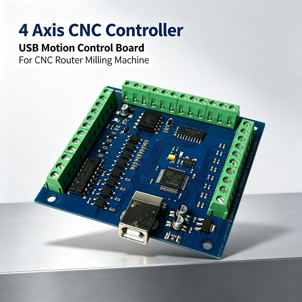 Mach3 Usb Cnc Controller 4 Axis 100Khz - Carte de contrôle de mouvement CNC