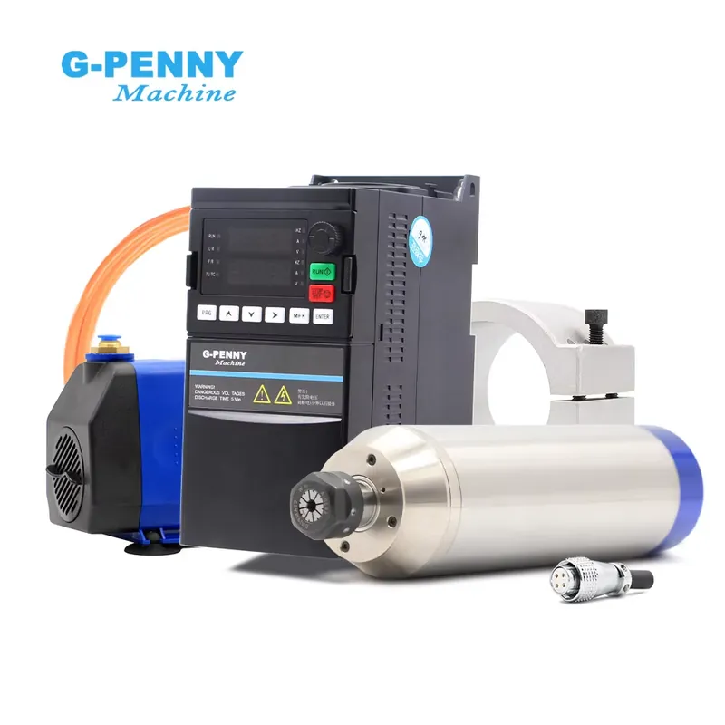 2.2Kw Water Cooled Spindle Kit Vfd - Kit de broche refroidie par eau